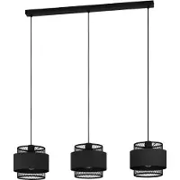 Eglo Bazely Hanglamp - E27 - 99 cm - industrieel - zwart