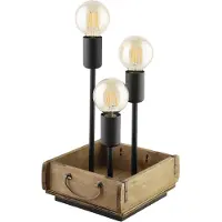 Eglo Houten tafellamp Wootton