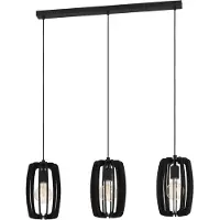 Eglo Eetkamer hanglamp Bajazzara zwart
