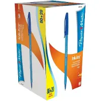 Papermate InkJoy 100 Balpen Blauw 0,8 mm Medium 100 Stuks
