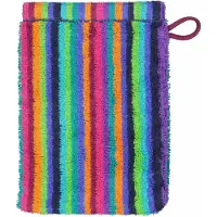 Cawö Washandje Cawö Stripes Multi (set van 6)