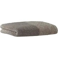 Cawö Gastendoek Cawö Two-Tone Graphite (set van 6)