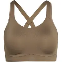 Adidas - Women's Optime Workout High Support Bra - Sportbeha L - Cup: E-G, bruin