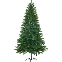 vidaXL Kunstkerstboom met levensechte naalden 150 cm groen
