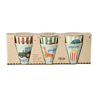 Rice - Melamine Kids Cup with ABC Print - Small - 160 ml