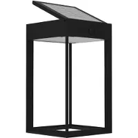 Eglo Suzzara Solar Wandlamp Buiten - LED - 25 cm - Zwart