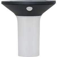 Eglo Corbezzola Wandlamp Buiten - Solar - 16 cm - Sensor - Grafiet/Wit
