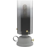 Eglo Gargrave Tafellamp - E27 - 31,5 cm - Zwart|Grijs|Goud - Glas