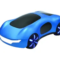 Lexibook Crosslander Phantom - Oplaadbare en Programmable Radio-Controlled Car met verlichting, sounds en smoking effecten