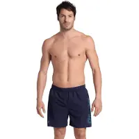 Arena Boardshorts 'FUNDAMENTALS LOGO BOXER' navy / turquoise