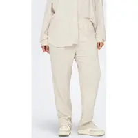 ONLY CARMAKOMA - CARSIESTA HW PULL-UP LINEN BL PNT NOOS Dames Broek