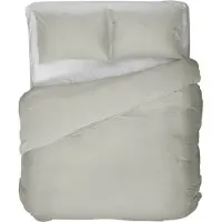 Kayori Dekbedovertrek Naka Saliegroen Katoen-260 x 200 / 220 cm | Extra Breed