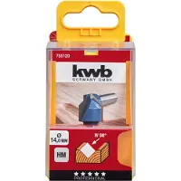 Kwb V-gleuffrees Ø14mm - schacht Ø8mm