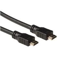 ACT 0,5 M Hoge snelheid Ethernet-kabel HDMI-A Mannelijk - Mannelijk (AWG30)