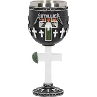 Nemesis Now - Metallica - Master of Puppets - Wijnkelk - Zwart en Wit - 18cm