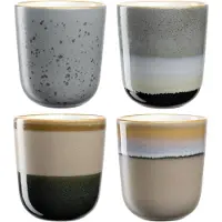 Leonardo Roma koffiemokjes 330ml - set/4 assorti