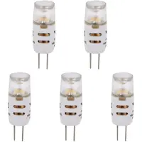SPL G4 LED Lamp 1W Dimbaar - Warm Wit - 100lm - T10 - 5 Stuks
