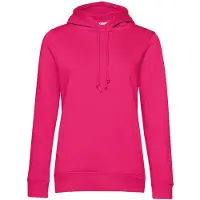 B&C Dames Hoodie Organic