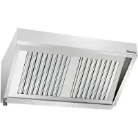 Bartscher Afzuigkap Bartscher, RVS, zonder motor, 180(b)x45(h)x90(d)cm