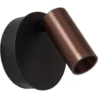 Lucide Oplaadbare Wandlamp Toni - Koffie - Magnetisch - 2w