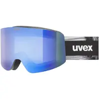 Uvex Provoqe FM, skibrillen, zwart