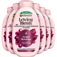Garnier Loving Blends Grape Moisture Shampoo 300ml - 6 stuks