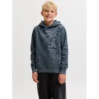 Jack & Jones Junior Sweatshirt 'JJEStar' donkerblauw / wit