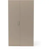 Wasophoogte Opbergkast - Zijkast voor wasmachine kast - Module K3 - 700(D)*1300(B)*2350(H) mm - Taupe