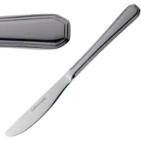 HorecaTraders Tafel RVS Messen 21,5cm | 12 stuks
