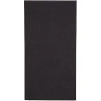 Fiesta dinerservetten 1/8 vouw zwart 400mm (2000 stuks), 40(b) x 40(l)cm