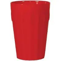 Olympia Kristallon beker rood 14cl