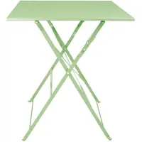Bolero Stalen Klaptafel Lichtgroen 600mm - FT271