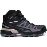 Salomon - Dames wandelschoenen - X Ultra 360 Mid GTX W 9 Iron/Exca voor Dames - Maat 4 UK - Grijs