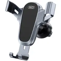 XO Smartphone houder voor in de auto Ventilatierooster 360 Draaibaar Zwart