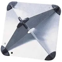 Trem Radar Reflector Zilver 20 x 20 x 30 cm