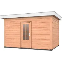 Westwood Douglas overkapping, 400 x 300, met schuur, Holland Basic