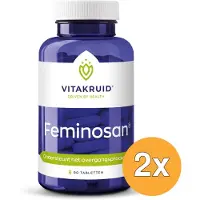 Vitakruid 2x Feminosan Overgang Complex Rode Klaver & Hop (90 tabletten)