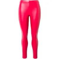 Angel of Style - Dames - Legging Skinny Fit leerlook - Baksteenrood - Maat 50