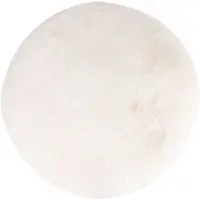 Muratap Heaven fluffy soft vloerkleed hoogpolig effen tapijt - 200 cm rond