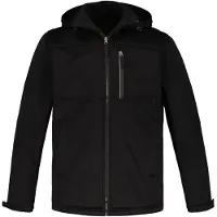 JP 1880 Regular Fit Softshell jas zwart, Effen