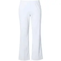 Ulla Popken - Dames - Bengalin broek - Sneeuwwit - Maat 66