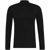 Rj bodywear Men Heren Thermo T-Shirt Thermo Pro | Maat: S | Kleur: Zwart