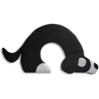 Leschi Warmtekussen / knuffel - - Bobby de hond - Biologische tarwevulling - Opwarmen in magnetron of oven -