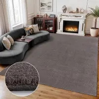 Muratap Comfy premium luxe effen vloerkleed wasbaar uni 80x150 cm