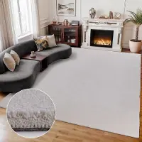 Muratap Comfy premium luxe effen vloerkleed wasbaar uni 140x200 cm