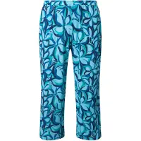 Ulla Popken - Dames - 7/8-broek van jersey - Marine - Maat 62+