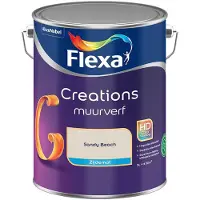 Flexa - Creations Muurverf Zijdemat - Sandy Beach - Mengverf - 5 L
