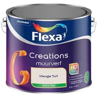 Flexa - Creations Muurverf Extra Mat - Vleugje Turf - Mengverf - 2,5 L