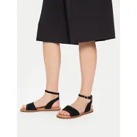 Clarks Sandaal Women Maritime May Black Suede-Schoenmaat 39