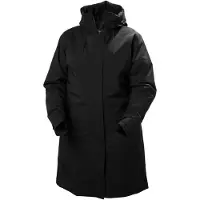 Helly Hansen - Women's Victoria Insulated Rain Coat - Lange jas L, zwart